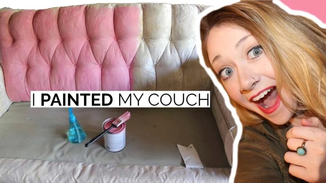 DIY: I Painted My Couch